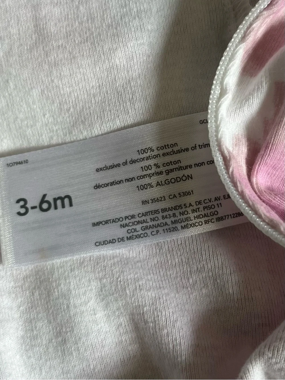 COTTON 3-6 months FLORAL 7 Piece Bundle. Live Show Listing. $10 starts.